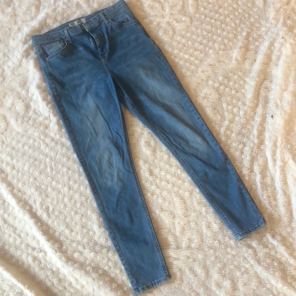 TOPSHOP MOTO JAMIE HIGH WAISTED JEANS
